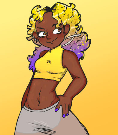 [Splatoon] Human Frye design