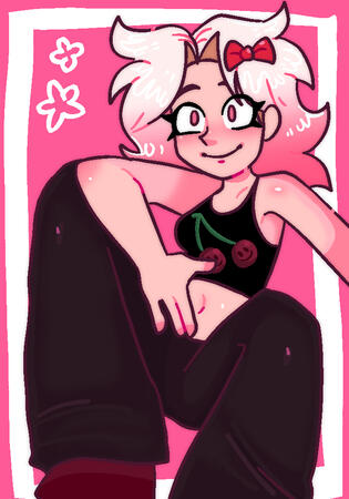 [OC] Vivian - sitting down