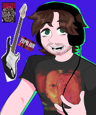 [Vinesauce] Vinny ft. Alice In Chains t-shirt