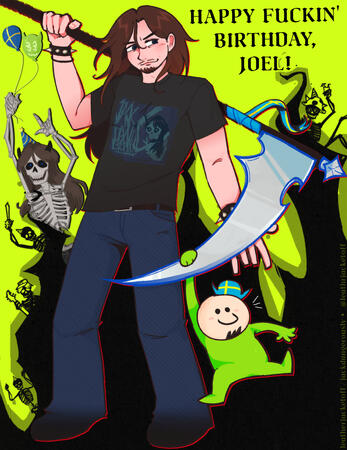 Vargskelethor Joel - Birthday art 2026 [Collab piece]
