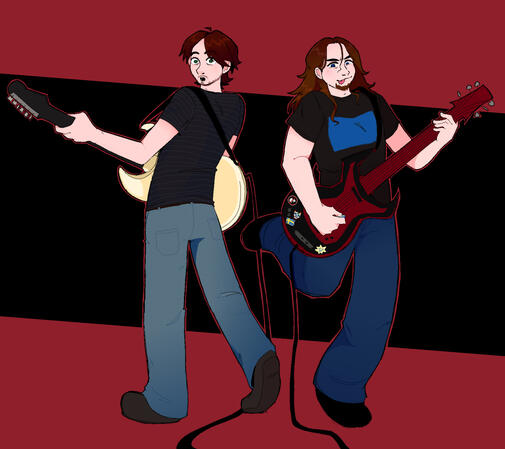 I don't know who these guys are or why I was compelled to draw them honestly