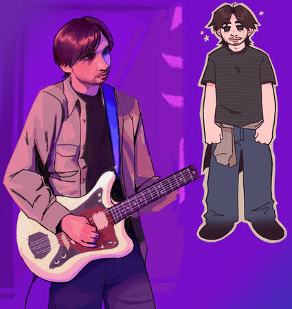 Vinny Vinesauce / Red Vox concert pic study
