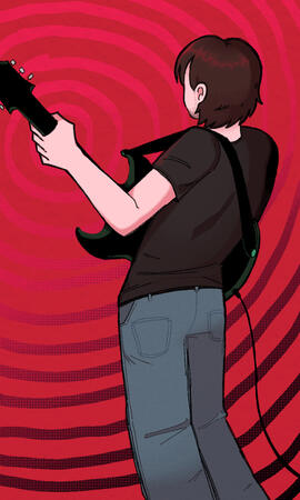 [Vinesauce/Red Vox] Guitar portrait